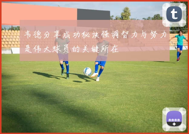 韦德分享成功秘诀强调智力与努力是伟大球员的关键所在